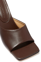 Shell 80 Leather Mules
